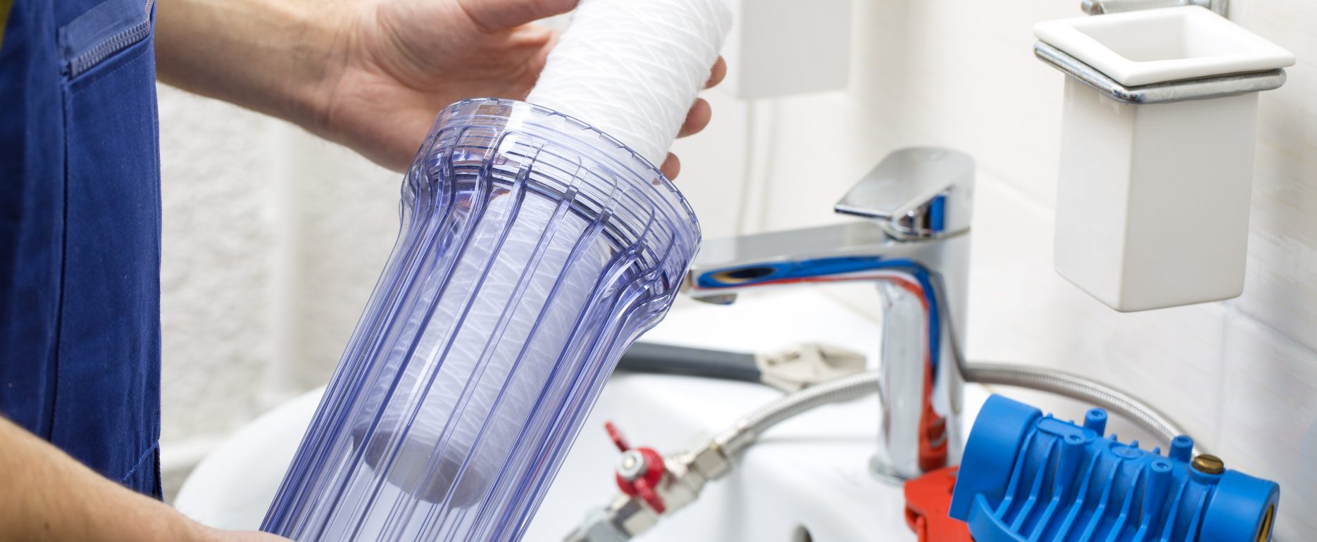 Action Chauffage Votre Chauffagiste de confiance - Installation d'adoucisseur d'eau ©Thomas Lepiller - Le Havre